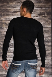 Bluse med striber